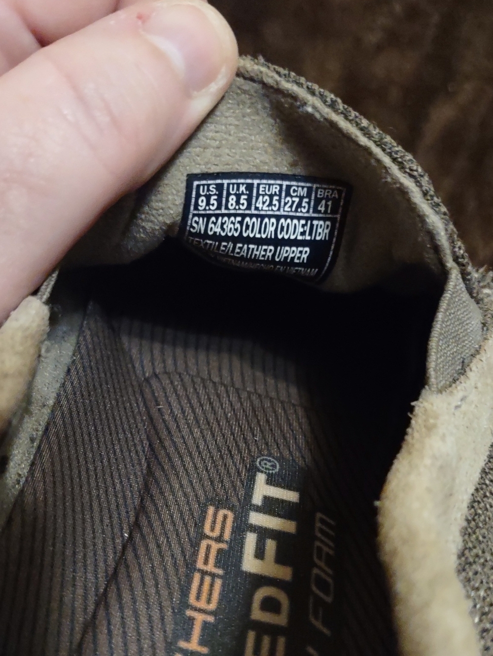 Men's Skechers Casual Loafers Size 9.5 - Picture 4 of 6